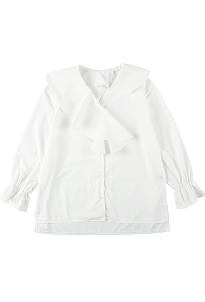 Ruffle frill blouse