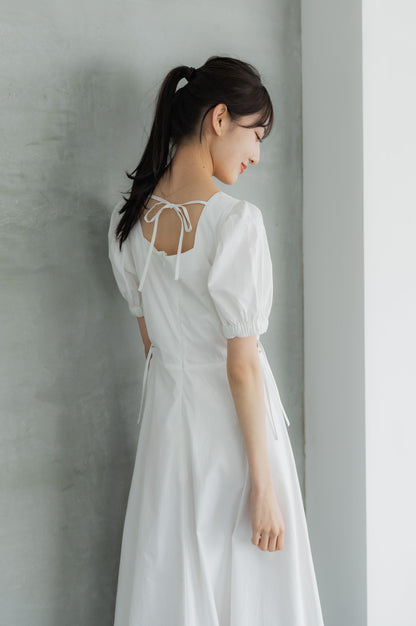 Puff sleeves drost dress