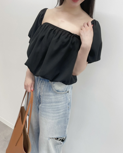 2way off shoulder blouse